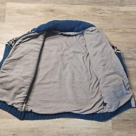 Lost Horizons Scandinavian wool zip up jacket size large extra large - Picture 12 of 16